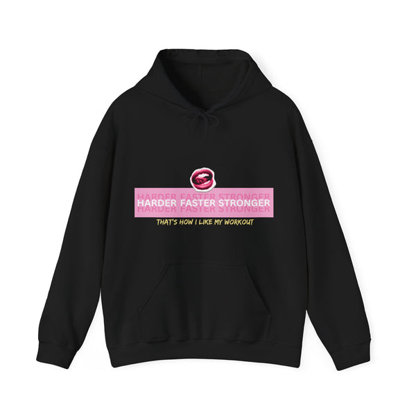 Women Black Hooded Sweatshirt