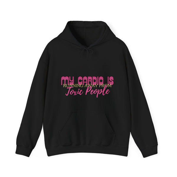 Women Black Hooded Sweatshirt